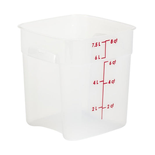 Boîte en polypropylène Cambro FreshPro CamSquare 7,6 L - Cambro - JM723
