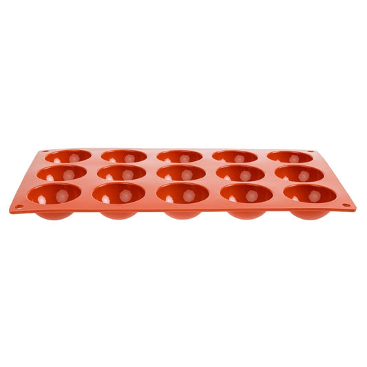 Plaque 15 demi-sphères en silicone Pavoni Formaflex - Pavoni - N936