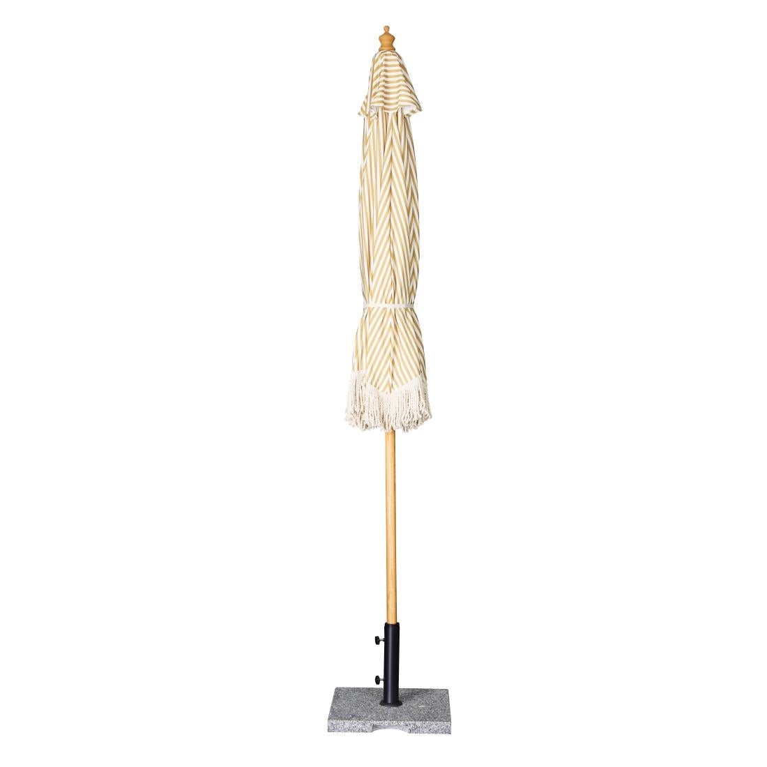 Parasol rond à rayures Bolero Sicile 2,5m - Bolero - FU508