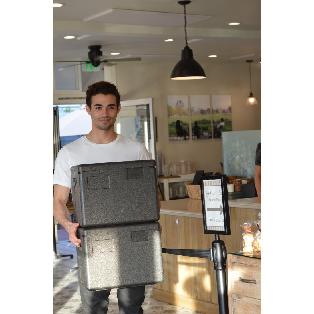Conteneur EPP ouverture sur le dessus GN 1/2 Cambro 22,3 Litres - Cambro - DW571