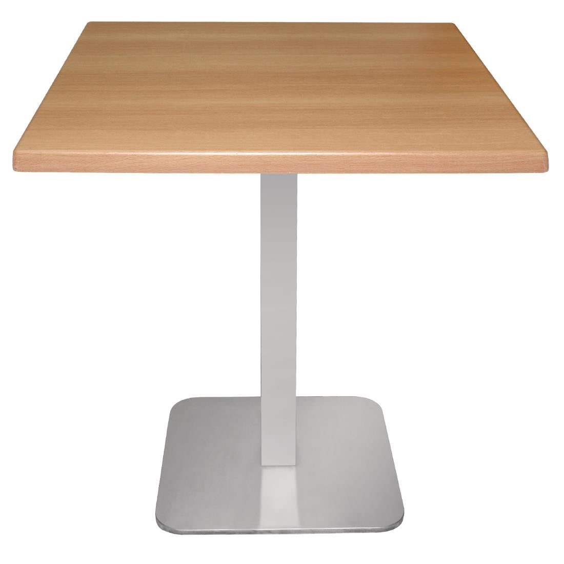 Pied de table carré en acier inoxydable Bolero - Bolero - GK993