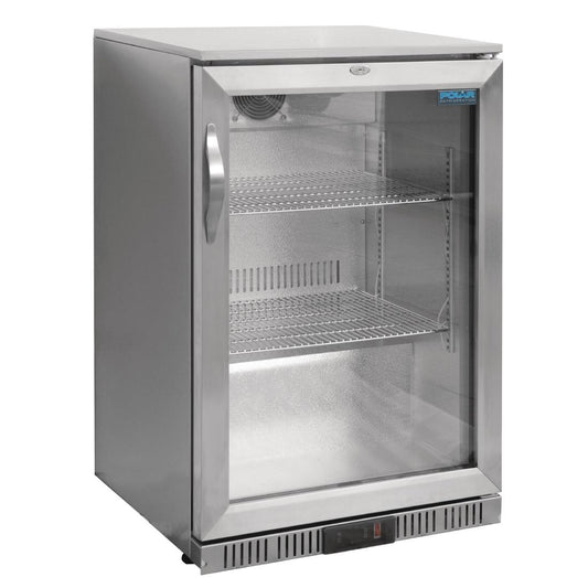 Arrière-bar une porte pivotante Polar Série G inox 138L - Polar - GL007