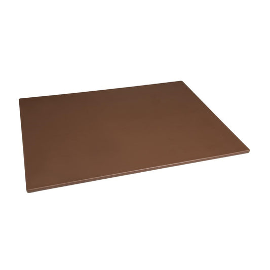 Grande planche à découper basse densité Hygiplas marron - Hygiplas - HC873
