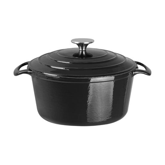 Grande cocotte ronde noire Vogue - Vogue - GH301