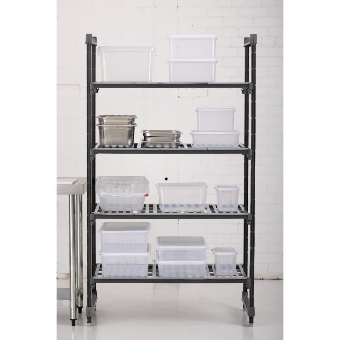 Unité de 4 étagères à claire-voie Cambro 1830 x 1070 x 610mm - Cambro - DM773