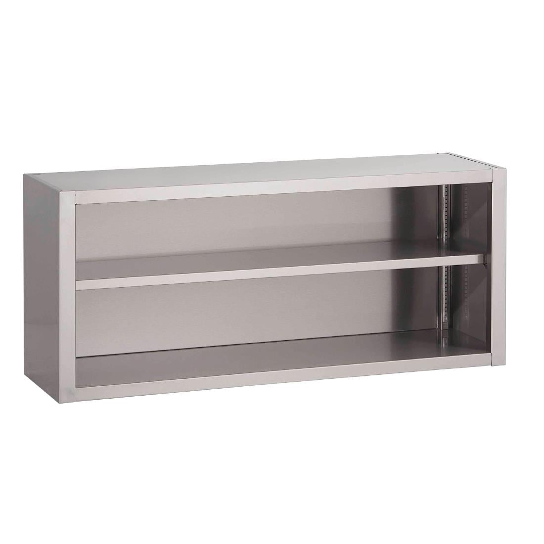 Placard ouvert mural inox Gastro M 1800 x 400 x 600mm - Gastro M - GN181
