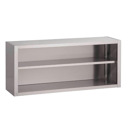 Placard ouvert mural inox Gastro M 1800 x 400 x 600mm - Gastro M - GN181