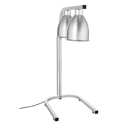 Lampe chauffante double sur pied Buffalo métal - Buffalo - DF626