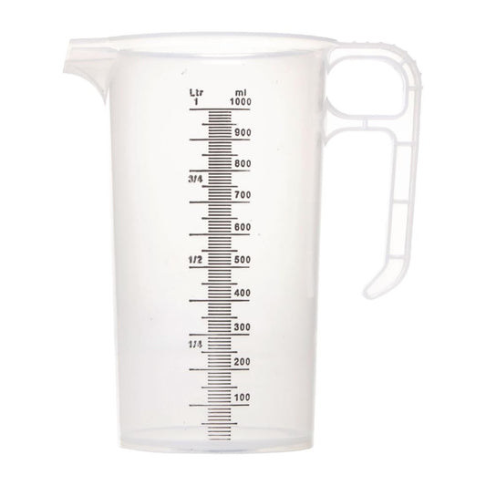 Pichet mesureur en polypropylène 1L - Pro-Measures - FD326
