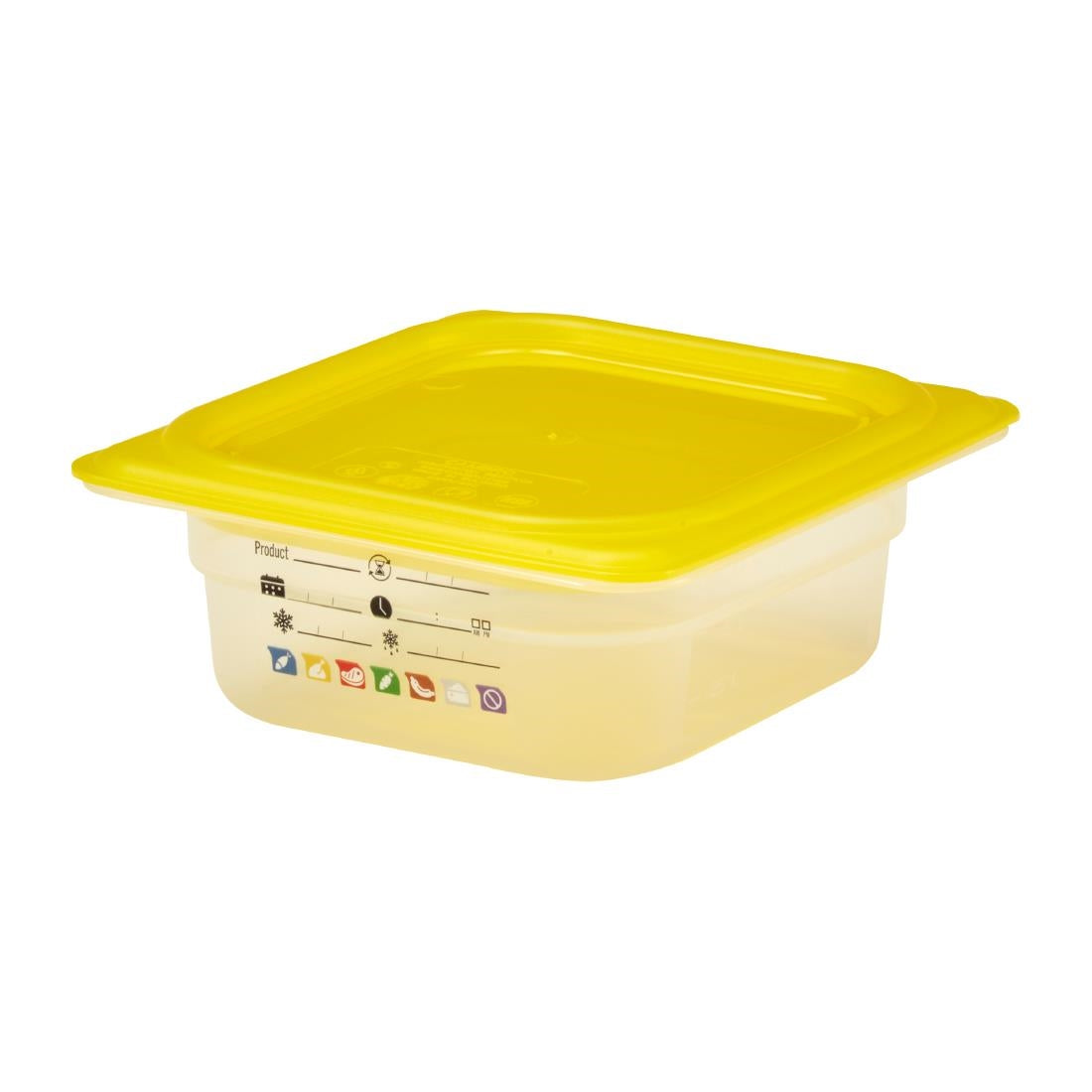 Bac en polypropylène Cambro Safetrak IML GN 1/6 65mm - Cambro - JN515