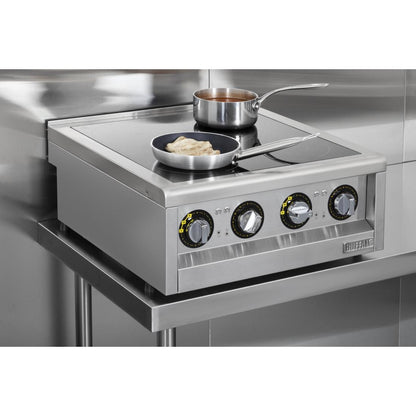 Plaque de cuisson à induction Buffalo Série 600 4 zones 2 x 3 kW - Buffalo - FU219