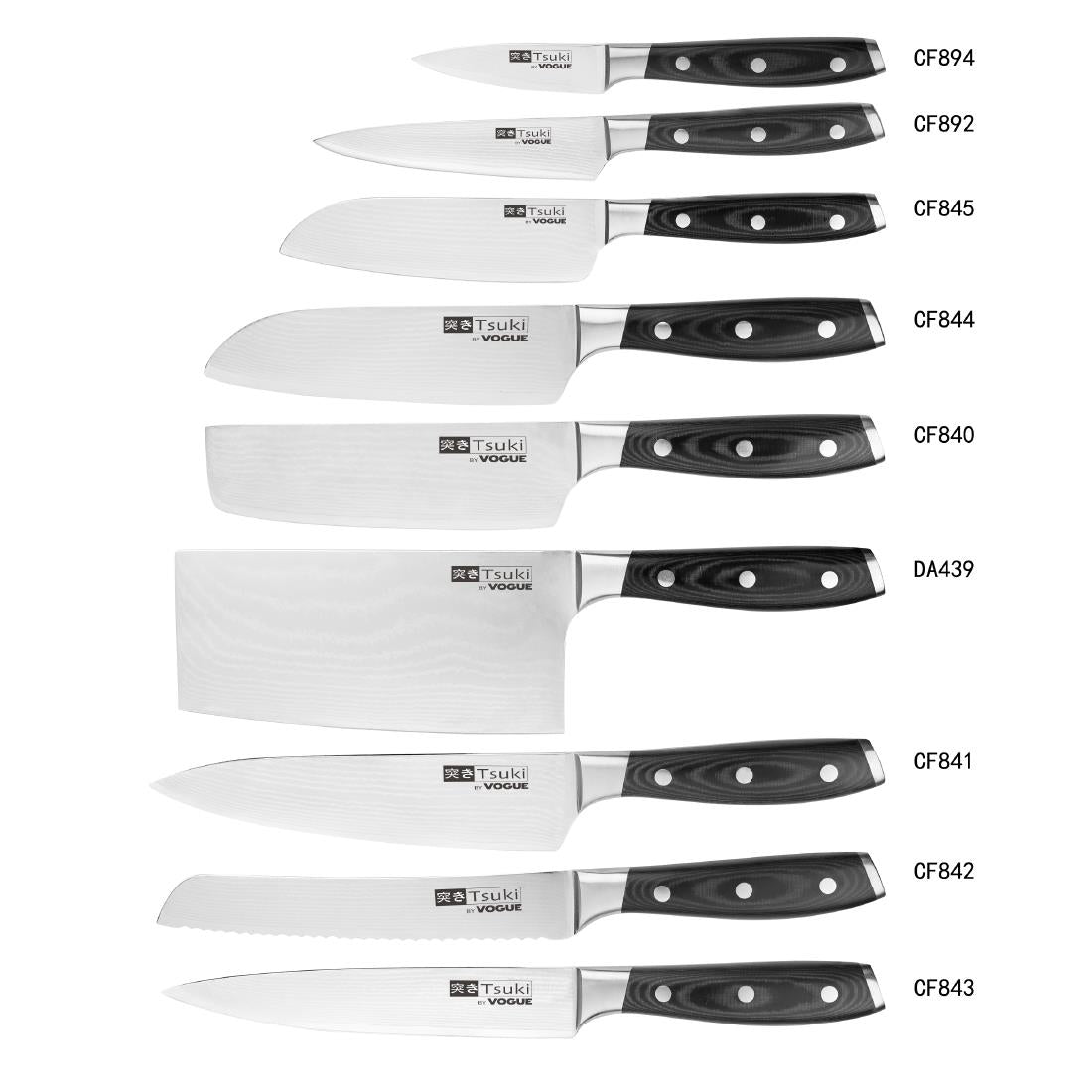 Couperet Série 7 Vogue Tsuki 160mm - Vogue - CF840