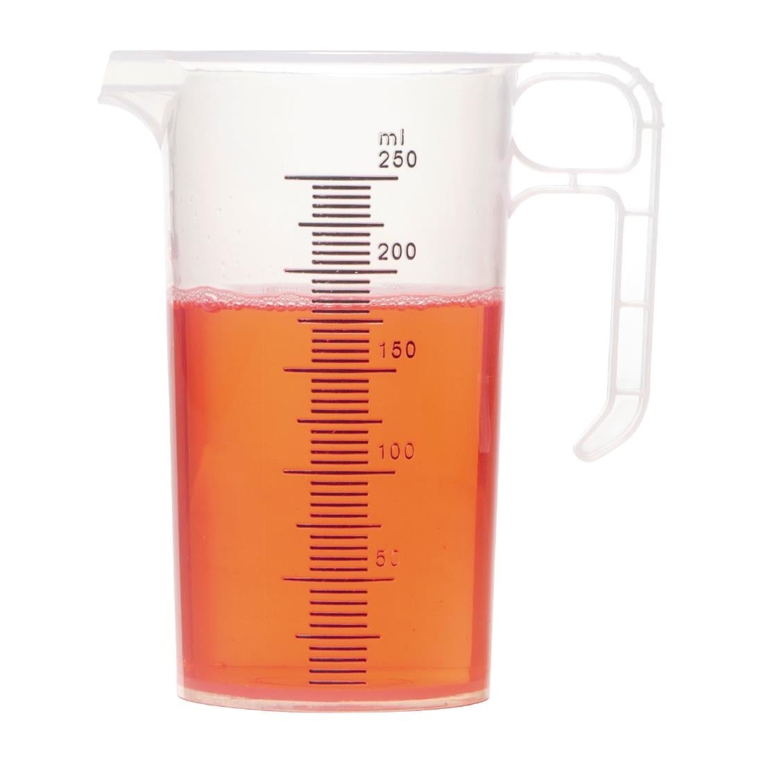 Pichet mesureur en polypropylène 250ml - Pro-Measures - FD324