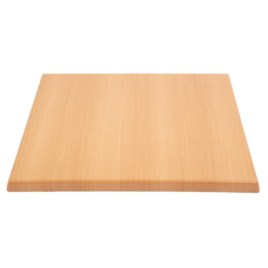 Plateau de table carré Bolero effet hêtre 600mm - Bolero - GG634