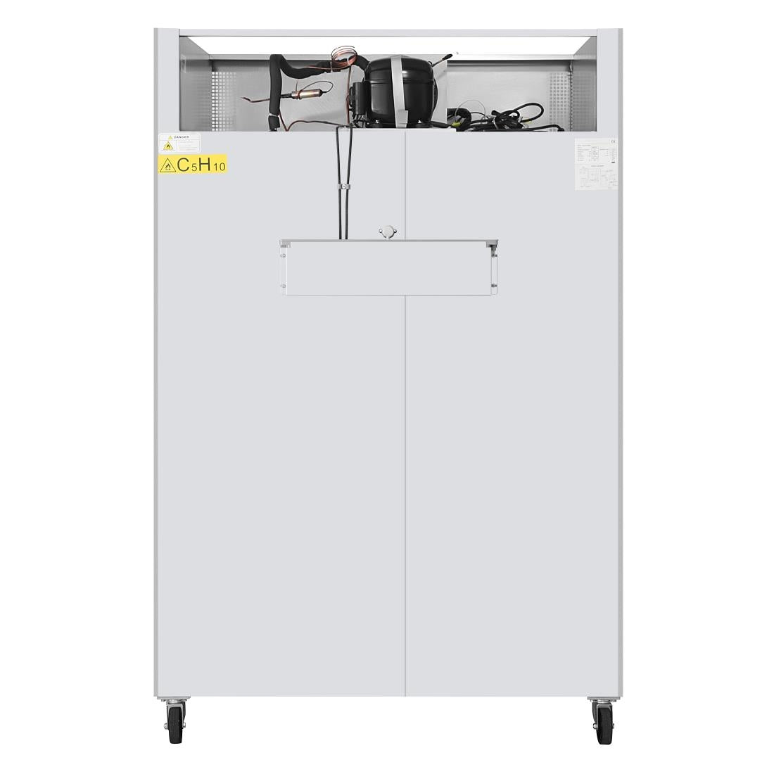 Armoire réfrigérée positive à air forcé double porte Polar série G 1200L - Polar - PG594