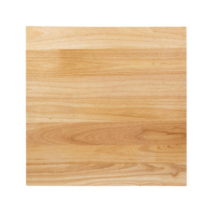 Plateau de table carré pré-percé coloris bois naturel Bolero 700mm - Bolero - DY737