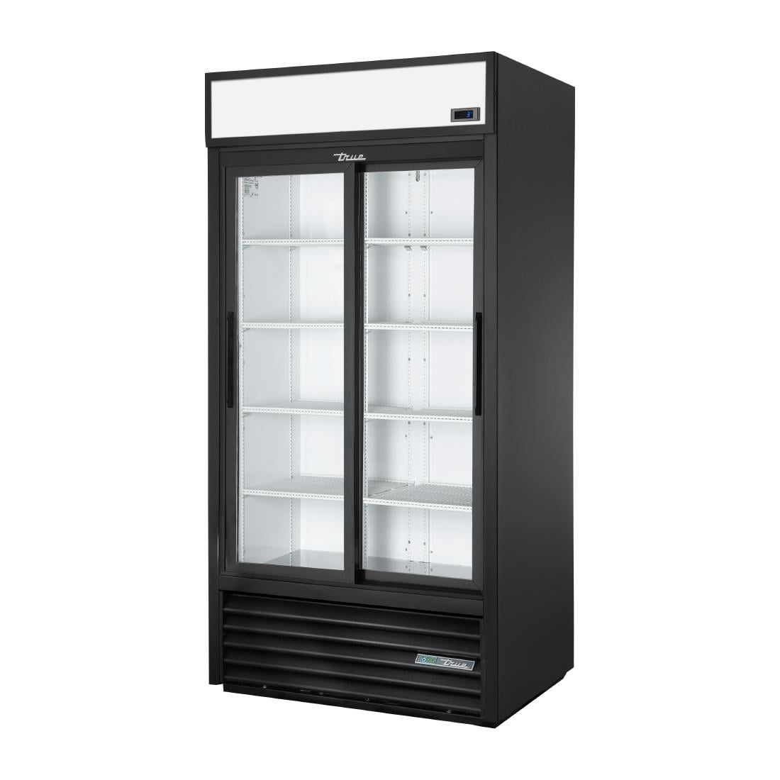 Vitrine positive libre service 2 portes coulissantes True GDM-33-HC-LD BLK - TRUE - CX785