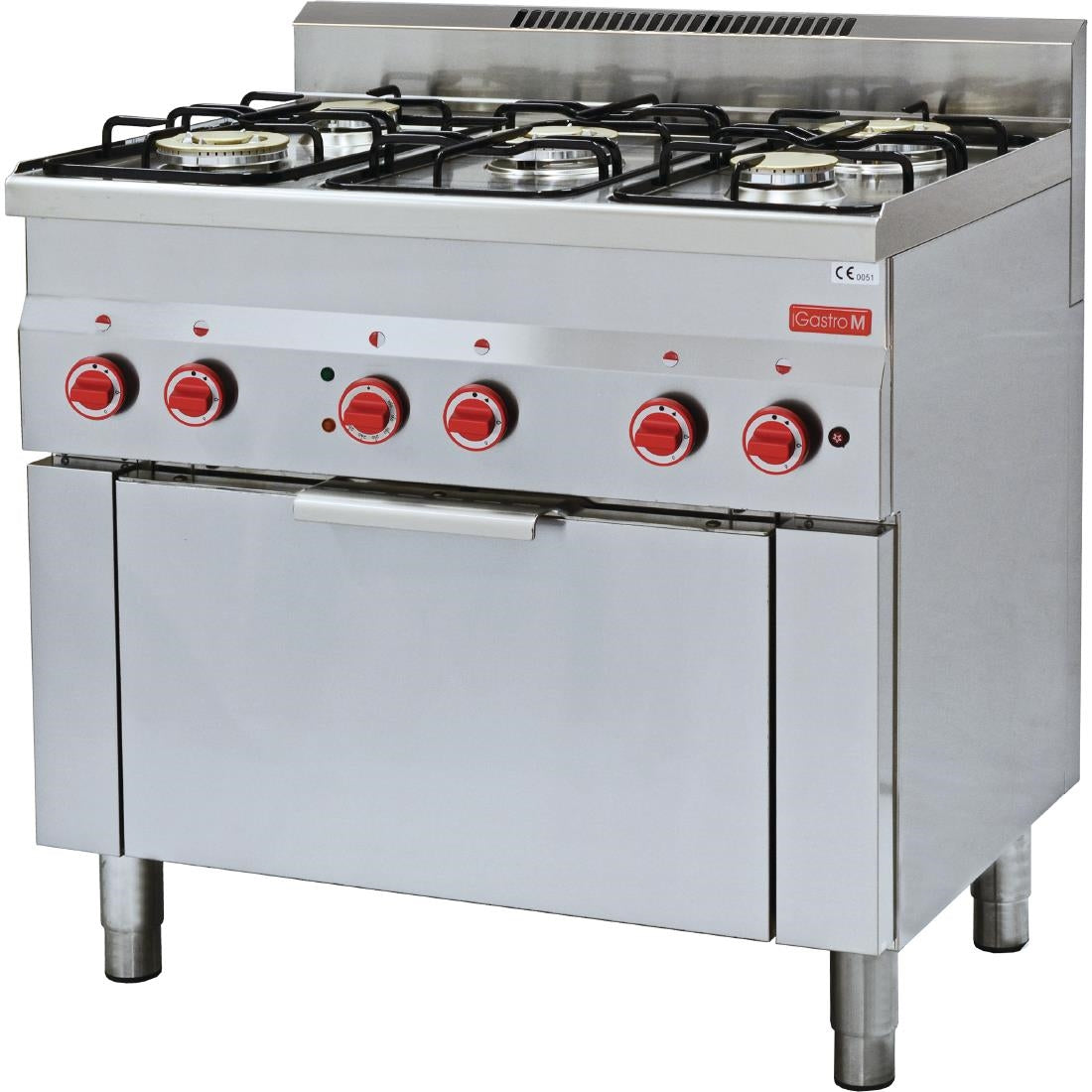 Fourneau gaz sur four à convection GN1/1 Gastro M 600 60/90CFGE - Gastro M - GN014