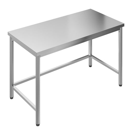 Table inox sans étagère basse Gastro M 700 x 700 x 850mm - Gastro M - GN106