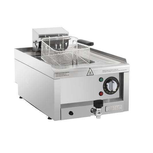 Friteuse électrique simple Buffalo Série 600 8L - Buffalo - CU476