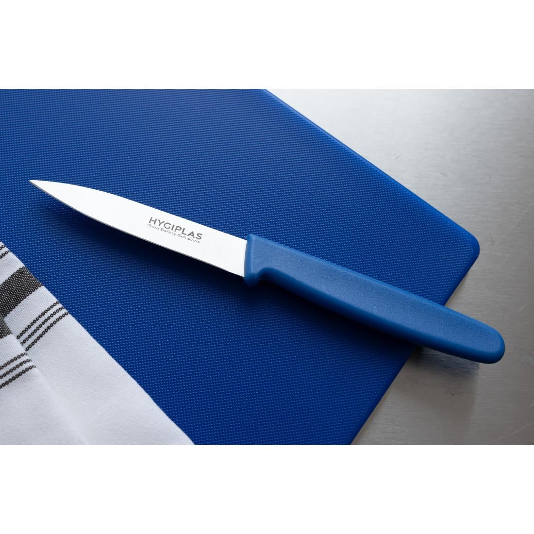 Couteau d'office Hygiplas bleu 75 mm - Hygiplas - C544