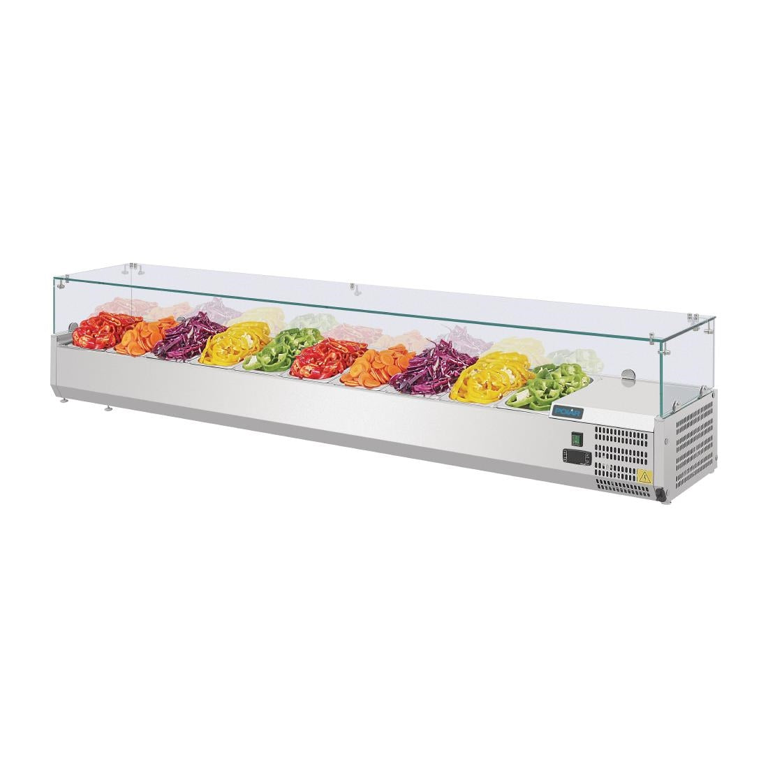 Saladette réfrigérée Polar Série G 10x GN1/4 - Polar - G611