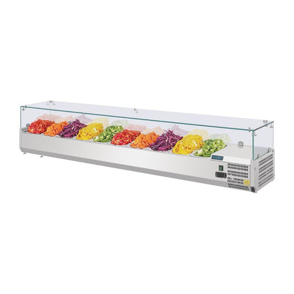 Saladette réfrigérée Polar Série G 10x GN1/4 - Polar - G611