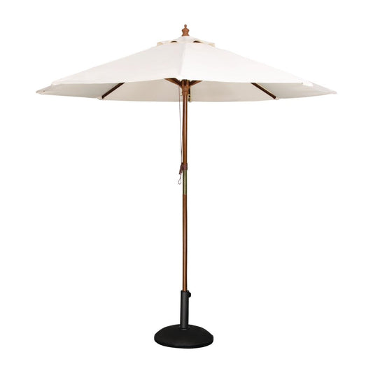 Parasol rond Bolero écru 2,5m - Bolero - CB513