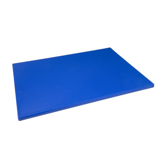 Grande planche à découper épaisse basse densité Hygiplas bleue - Hygiplas - HC872