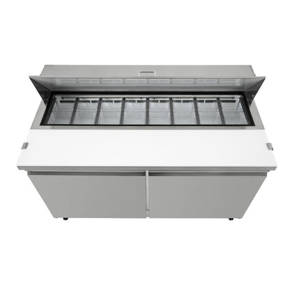 Comptoir de préparation 2 portes 527L Polar Série U - Polar - GD883