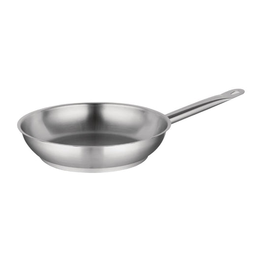 Poêle induction en acier inoxydable Vogue 280mm - Vogue - M926