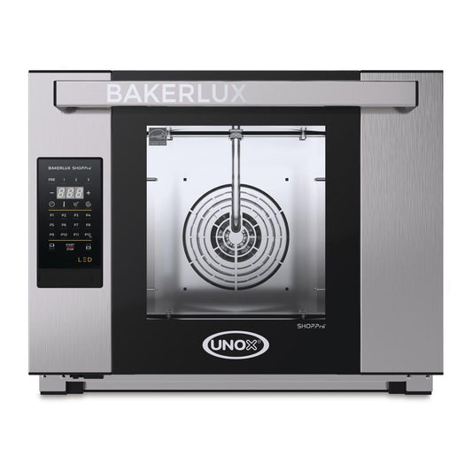 Four à convection avec humidificateur Unox Bakerlux SHOP Pro Arianna Led 4 plaques 460 x 330mm - Unox - DW082
