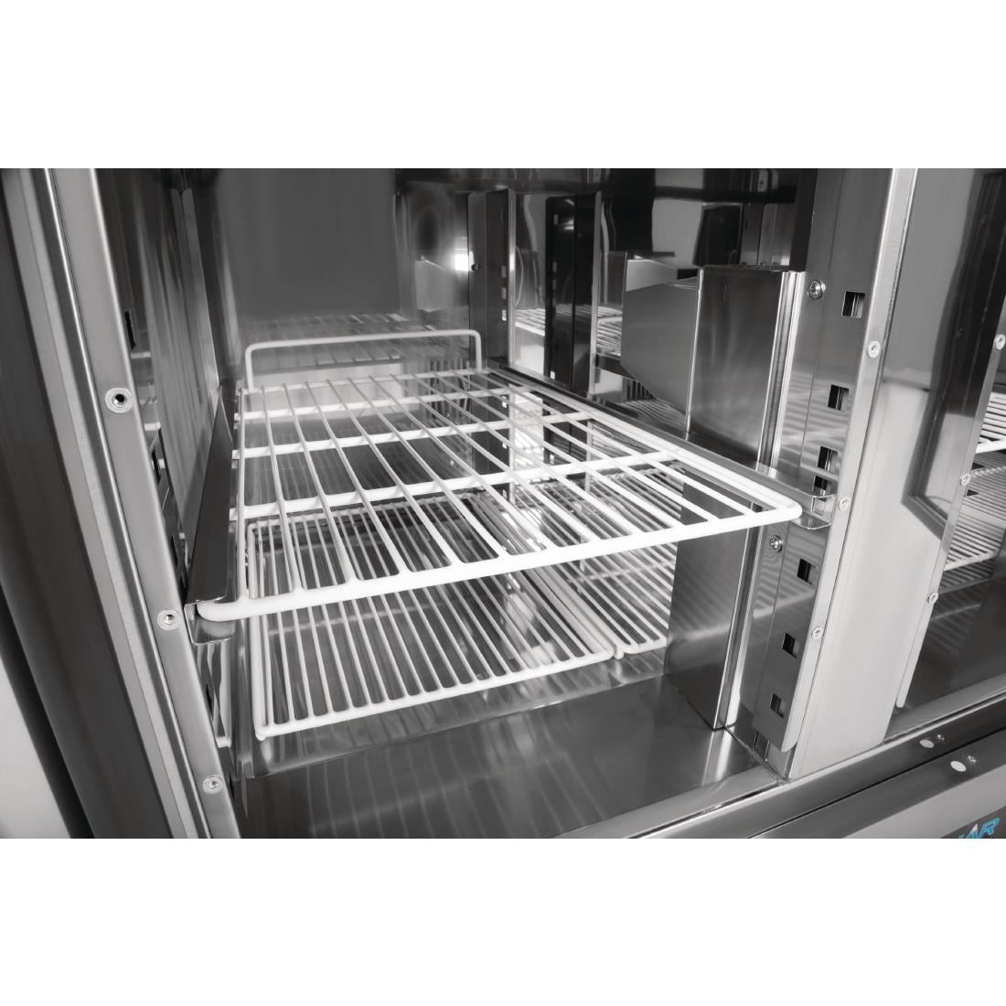 Table réfrigérée positive compacte 2 portes 240L Polar Série G - Polar - U636