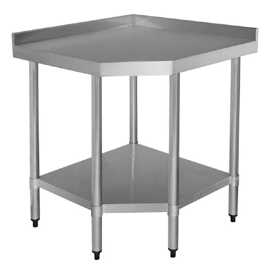 Table d'angle inox Vogue 700mm - Vogue - GL278