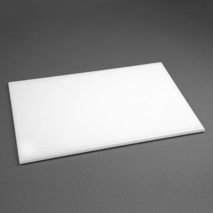 Planche à découper standard haute densité Hygiplas blanche - Hygiplas - J016