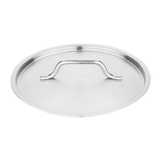 Couvercle en acier inoxydable Vogue 240mm - Vogue - M950