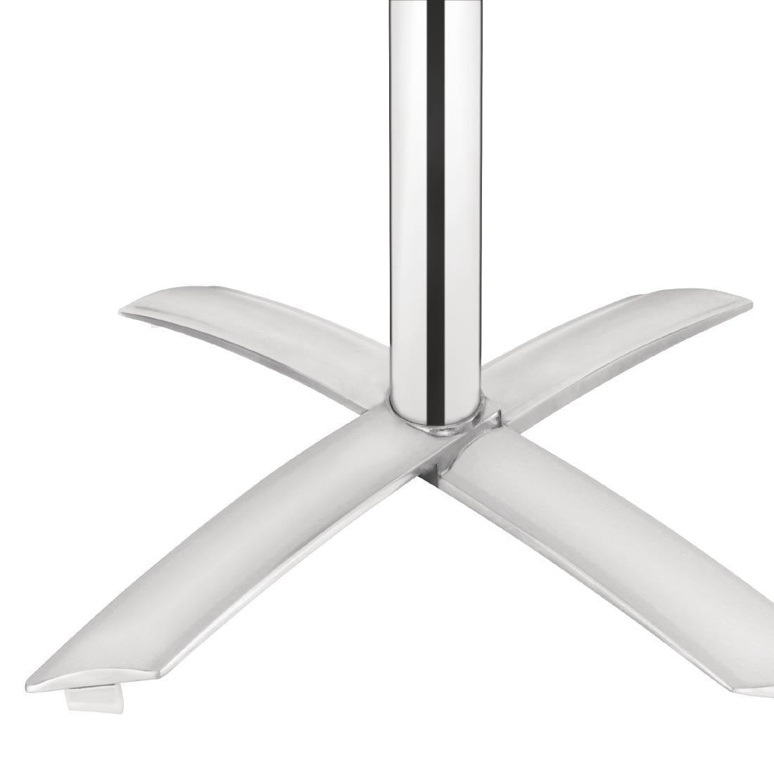 Table bistro carrée plateau basculant frêne Bolero 600mm - Bolero - GK991