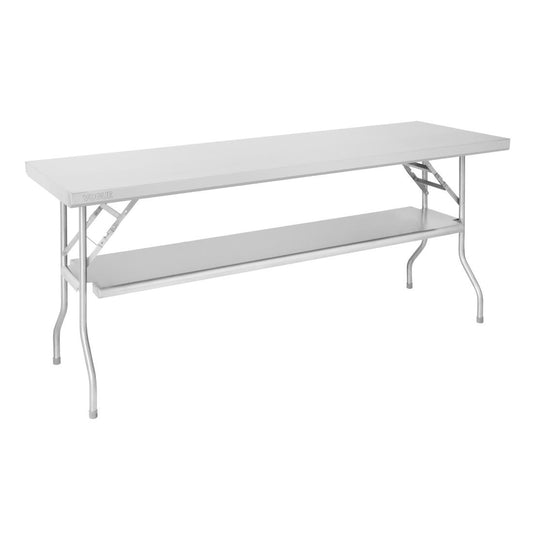 Table de travail pliante inox Vogue 1830x760x780 - Vogue - DR195