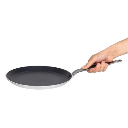 Crêpière antiadhésive induction en aluminium et téflon Vogue 260mm - Vogue - FB697