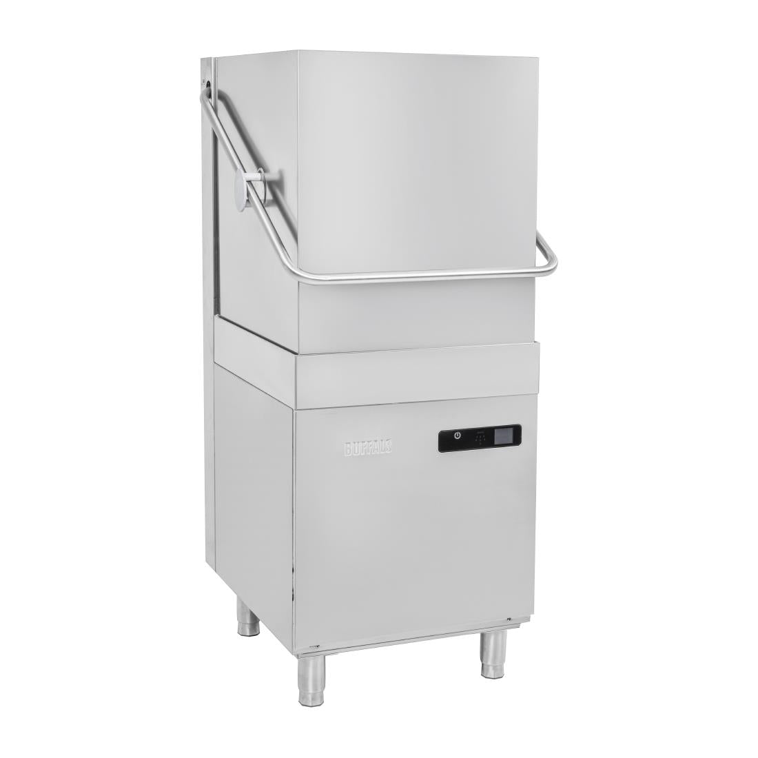 Lave-vaisselle numérique à capot Buffalo avec pompe de vidange 9,7 kW triphasé - Buffalo - DN975