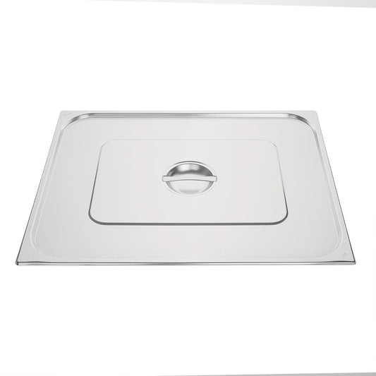 Couvercle GN 2/1 inox double Vogue - Vogue - K939