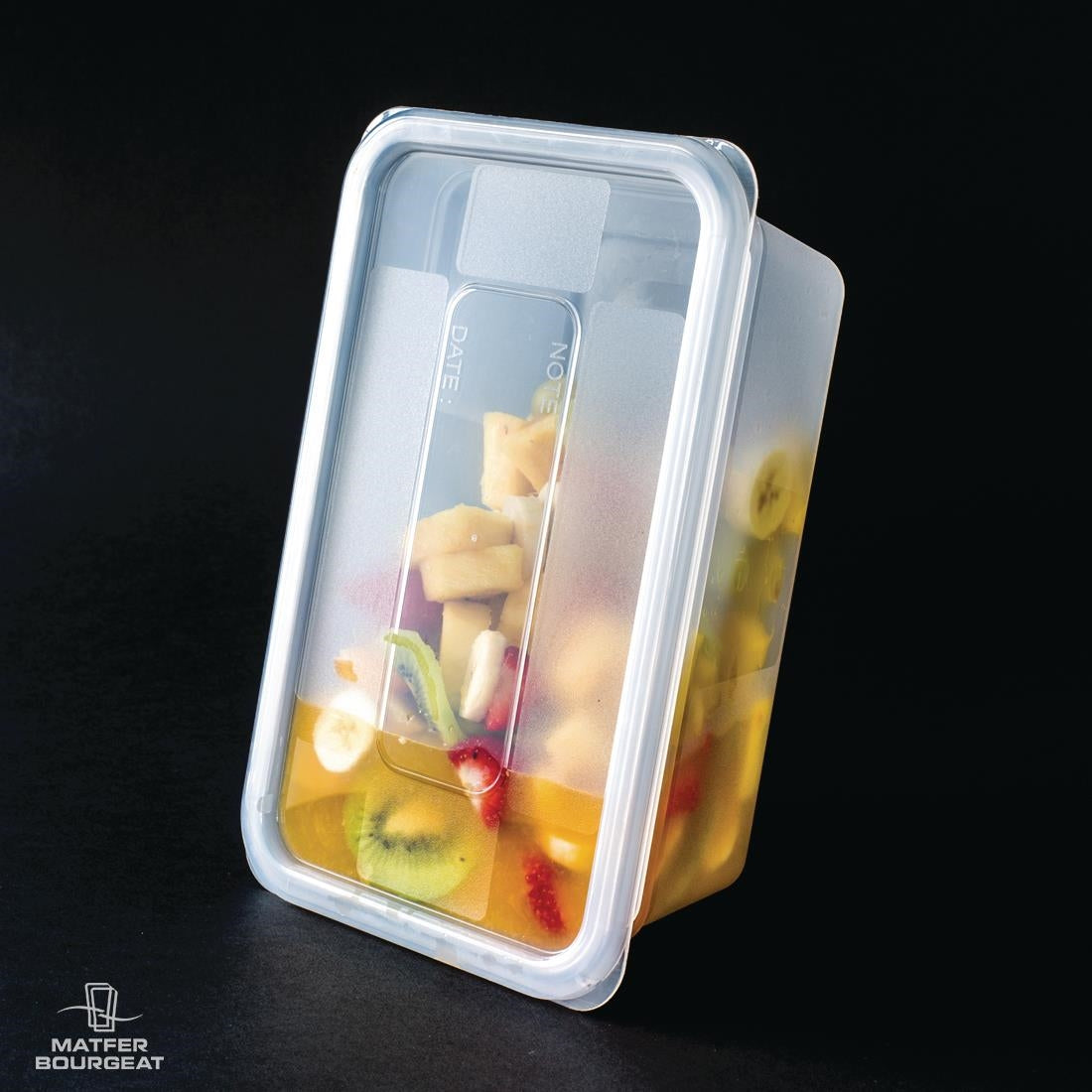 Boîte de stockage GN1/4 Matfer Bourgeat Modulus utilisation intensive 3,5L (lot de 5) - Matfer Bourgeat - CC329