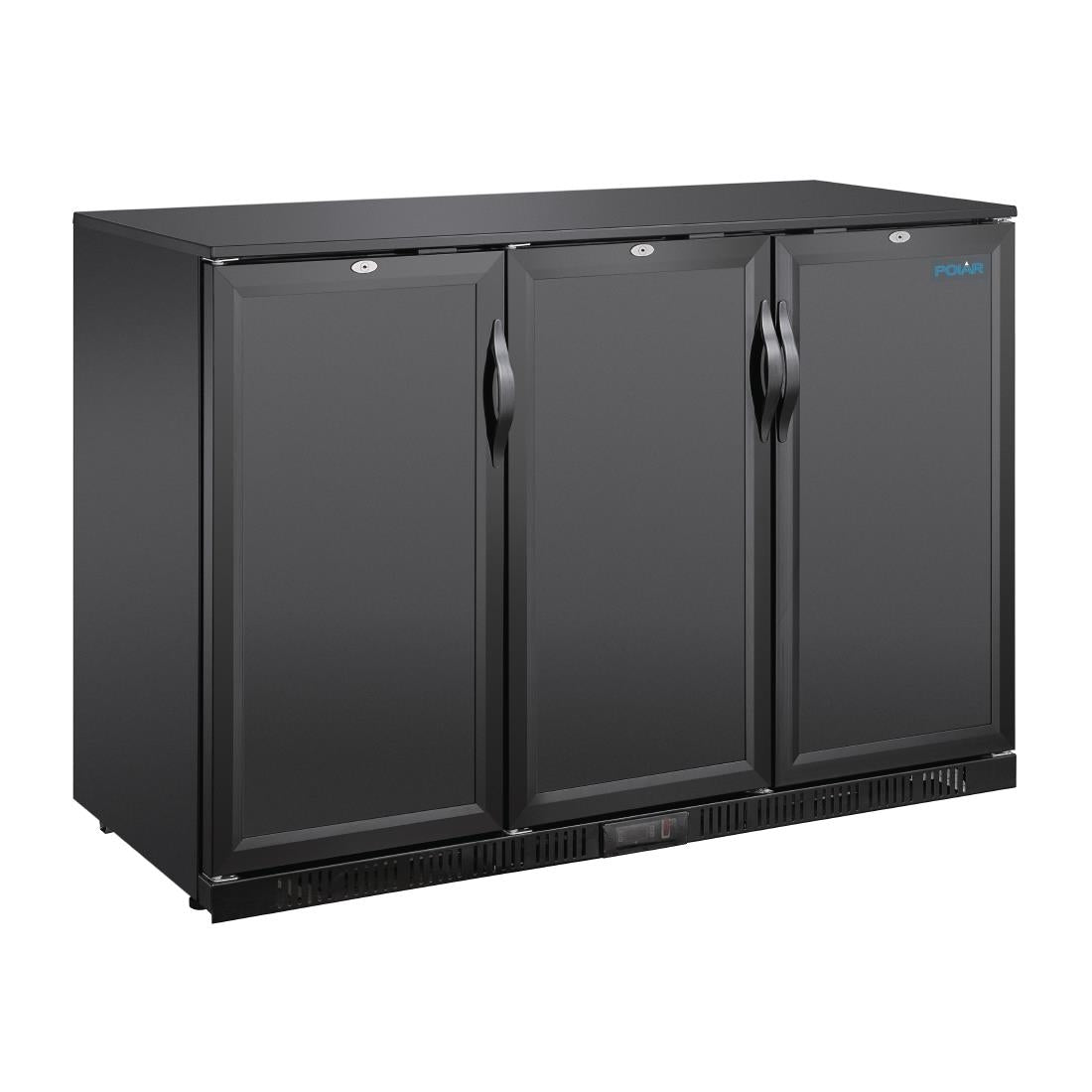 Arrière-bar trois portes pleines Polar Série G 850mm 320L - Polar - GE999