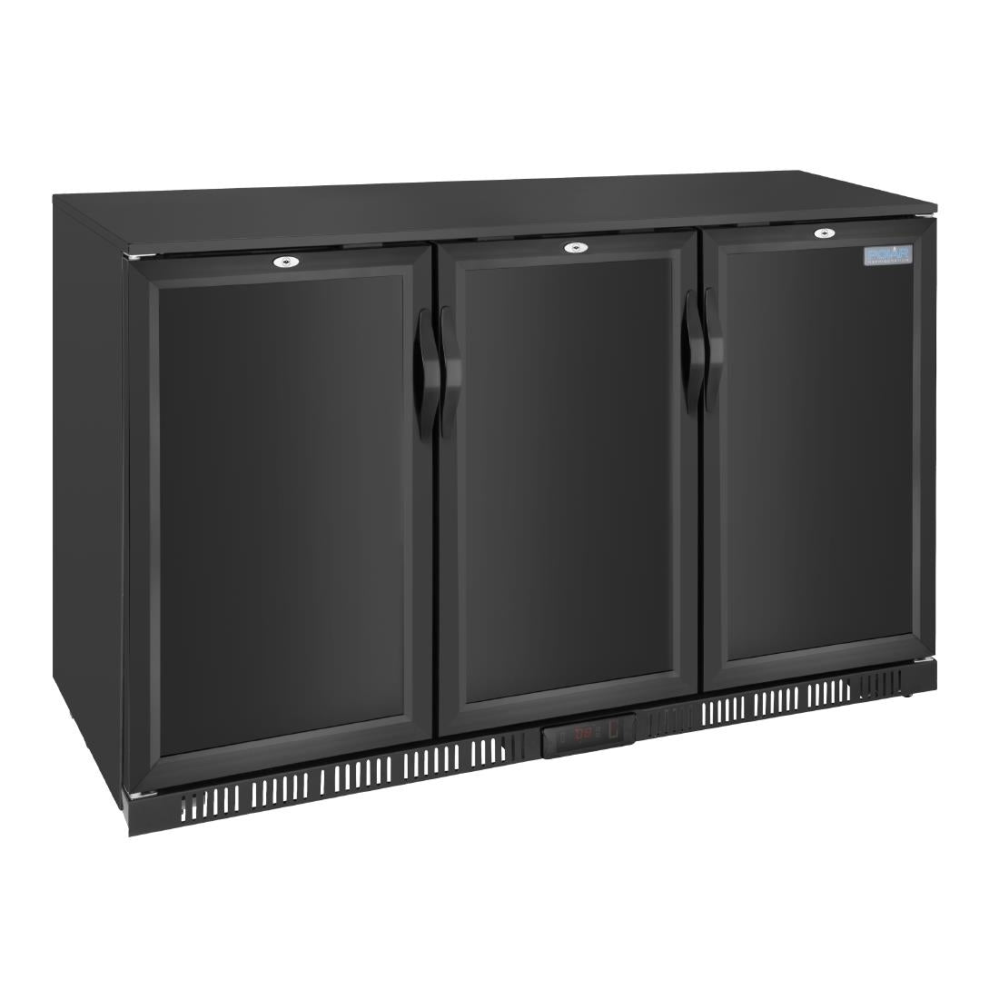 Arrière-bar trois portes pleines Polar Série G 850mm 320L - Polar - GE999
