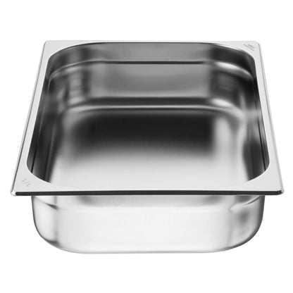 Bacs GN 1/1 en inox Nisbets Essentials 100 mm (lot de 3) - Nisbets Essentials - JB370