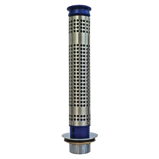 Bonde 80mm et tube de surverse avec filtre pour plonge de 300mm - Vogue - GC593