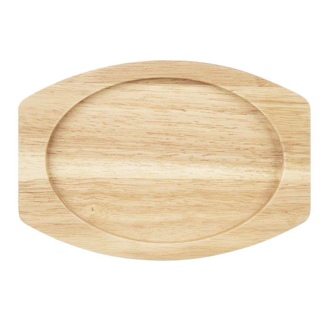 Planche en hévéa pour plat ovale en fonte Olympia 260x165mm pour FW817 - Olympia - FW977