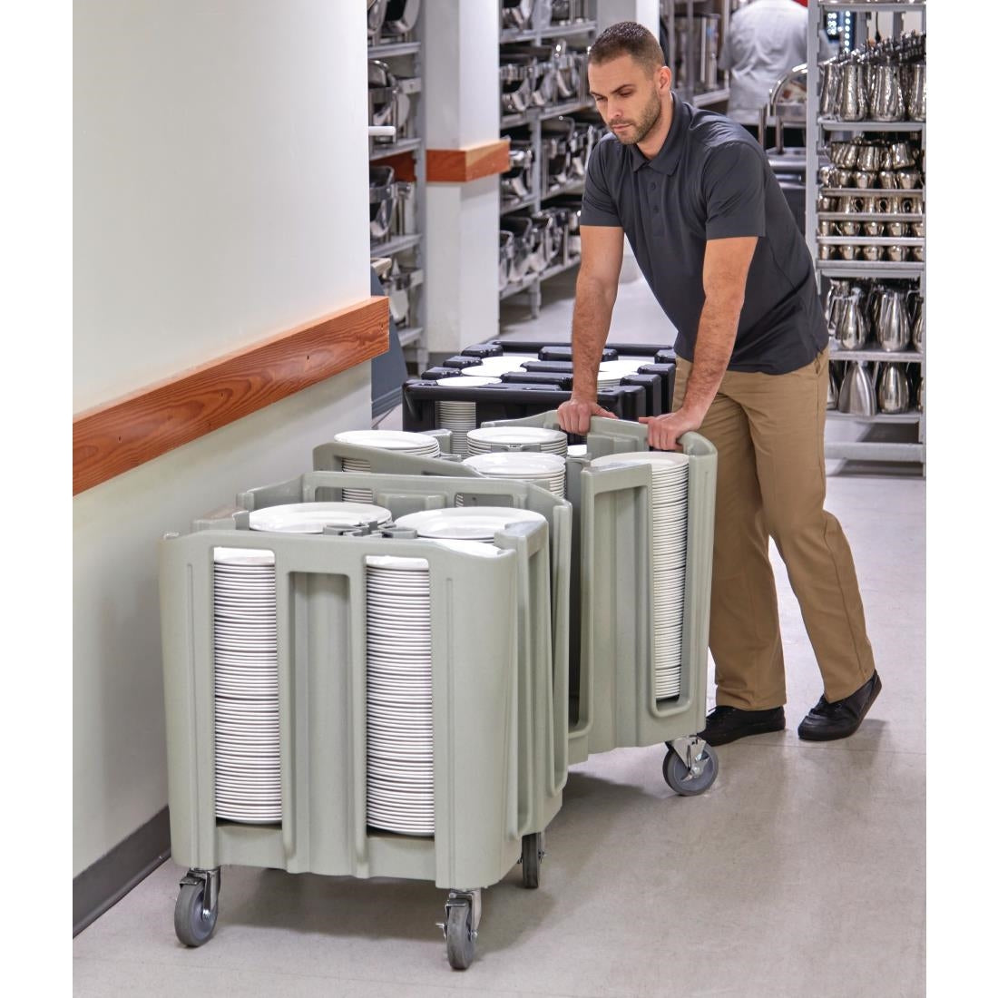 Chariot ajustable à assiettes Cambro Série S - Cambro - FE729
