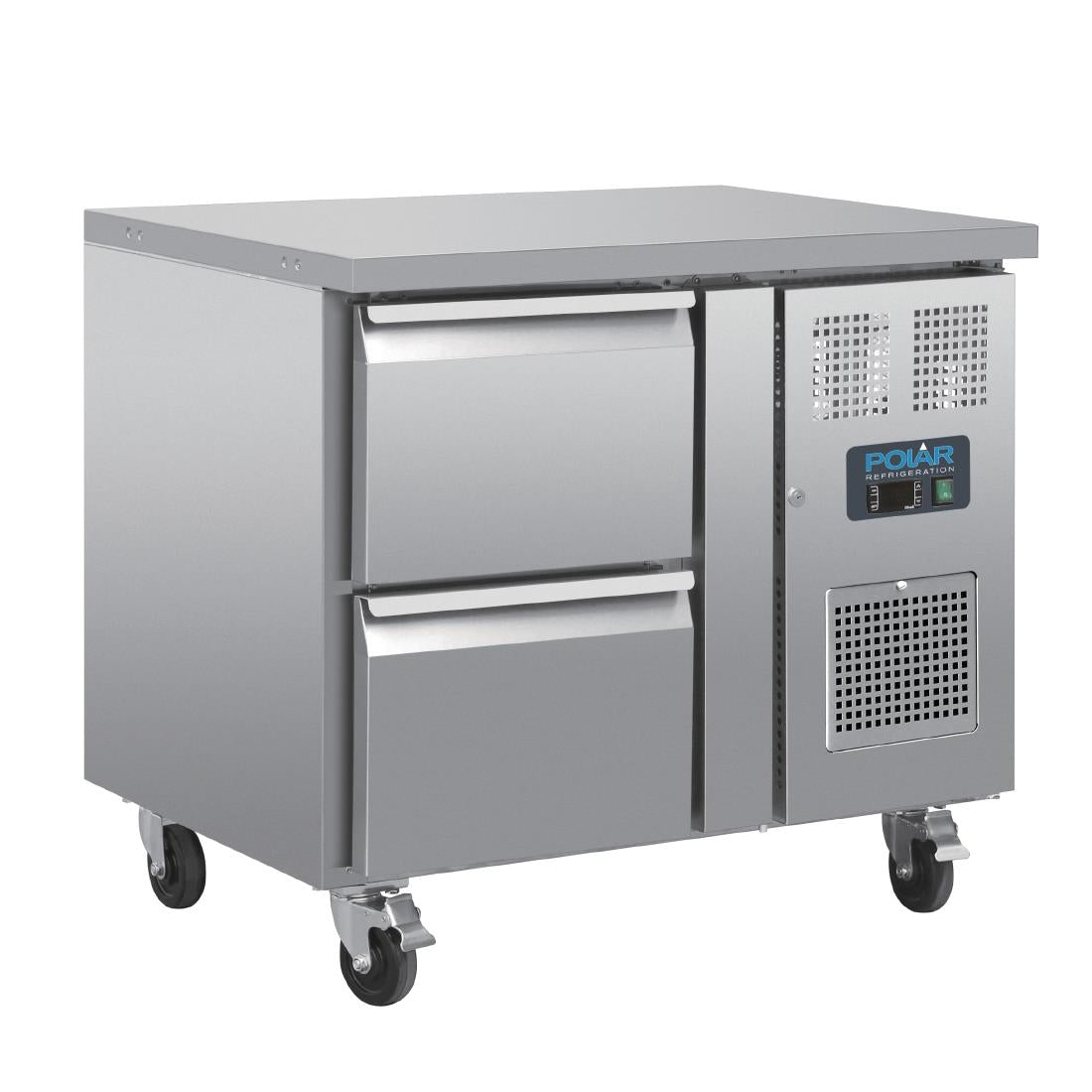 Table réfrigérée GN 1/1 ventilée 2 tiroirs Polar Série U - Polar - DA546