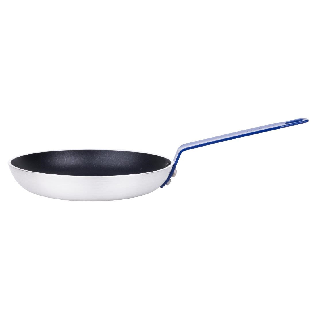 Poêle en aluminium antiadhésive Hygiplas Teflon Platinum Plus 240mm bleue - Hygiplas - HT971